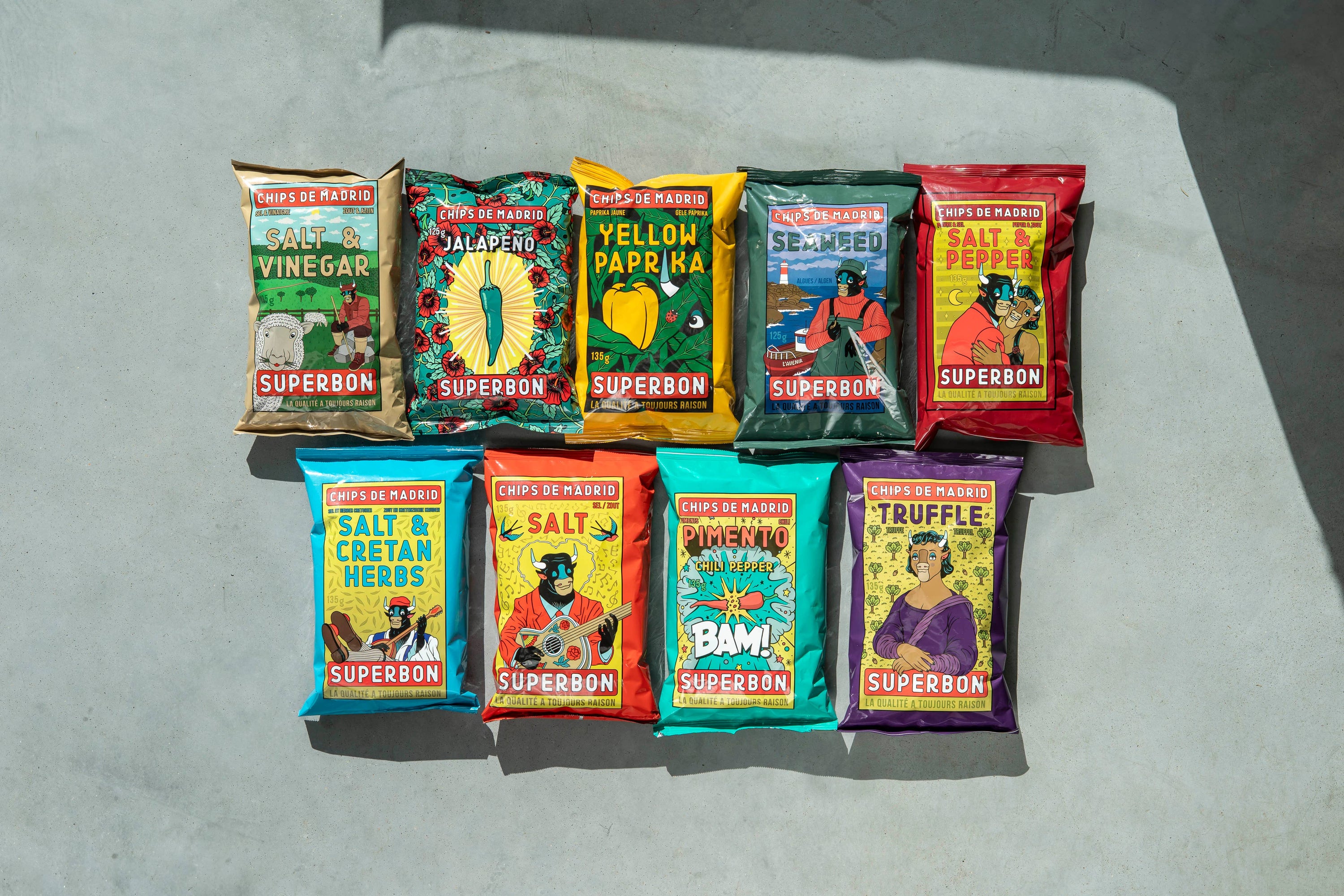 Chips Jalapeño 125g - Superbon