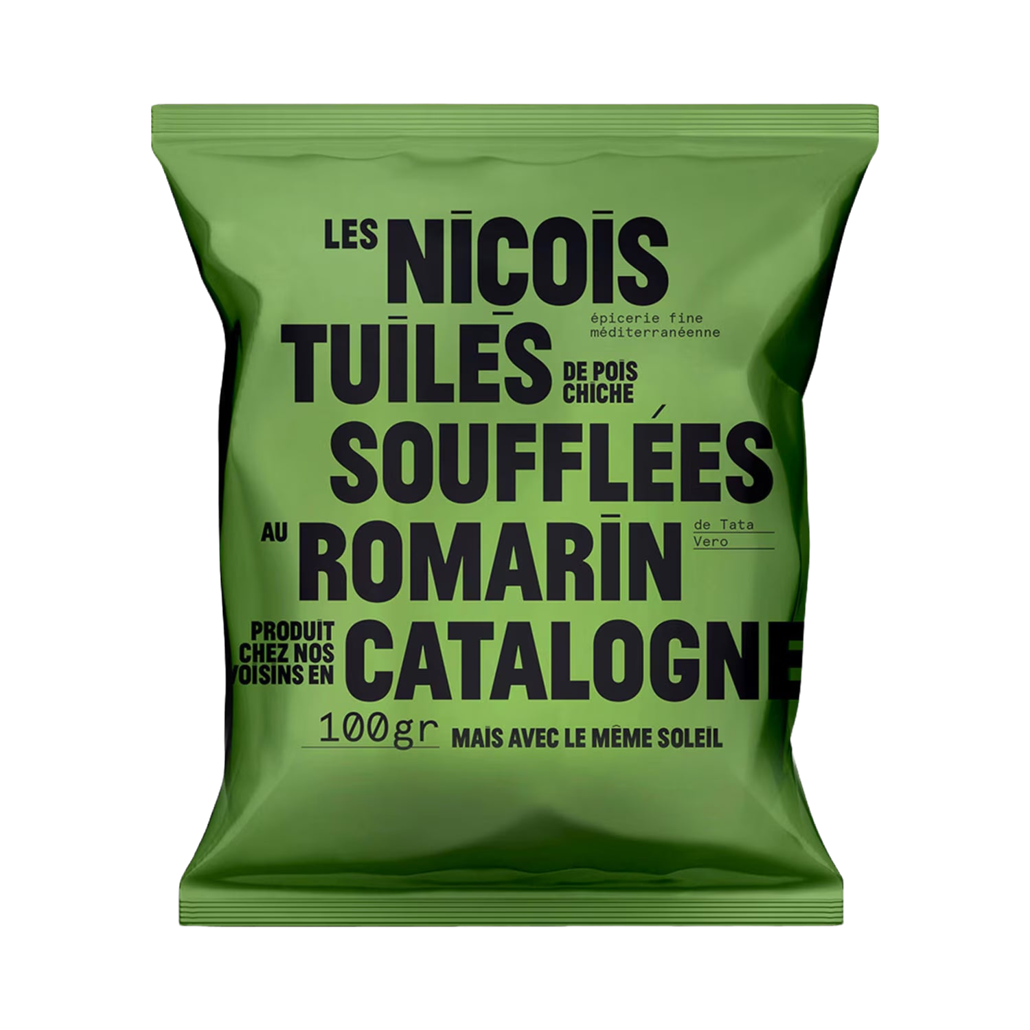 chips pois chiche soufflé au romarin les niçois