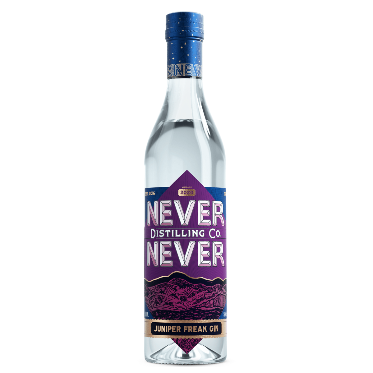 Gin Never Never Juniper Freak // Gin millésimé