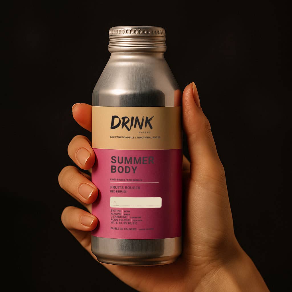 Glucides fonctionnels SUMMER BODY Les eaux des Alpes Aluminium