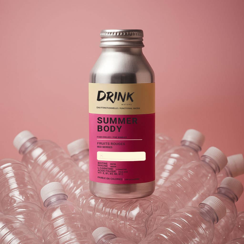 Glucides fonctionnels SUMMER BODY Les eaux des Alpes Aluminium