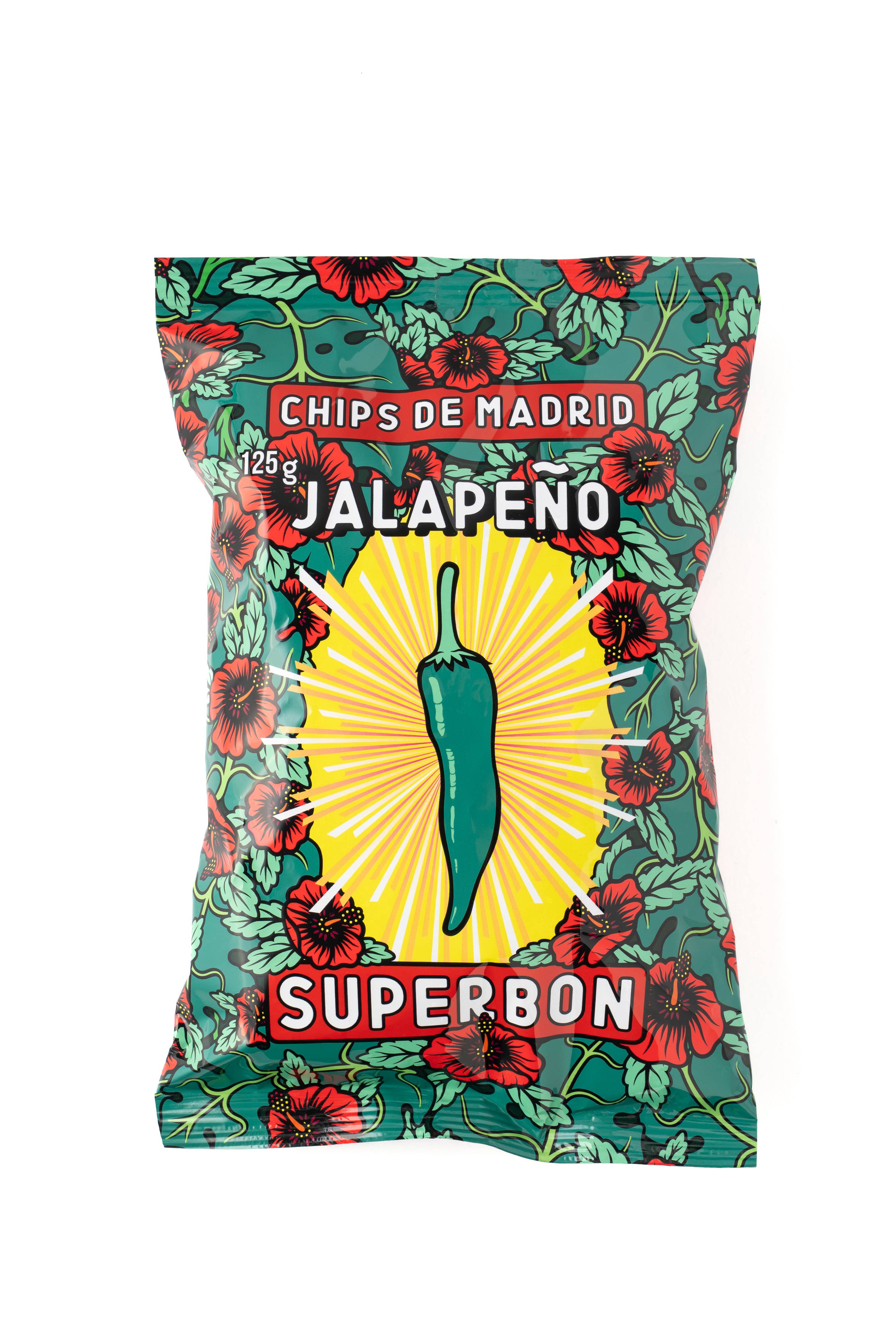 Chips Jalapeño 125g - Superbon