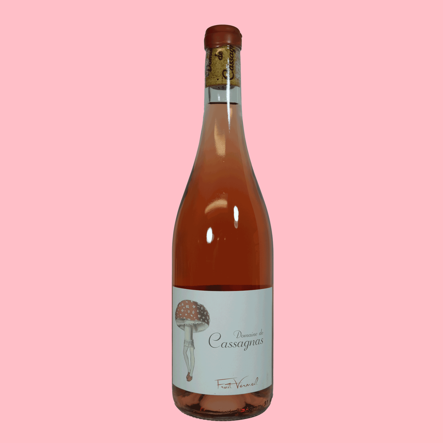 Vin Rosé Domaine de Cassagnas Fruit vermeil 